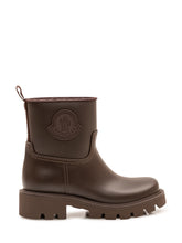 MONCLER - Stivali Kickstream Rainboots - Marrone - LIDIASHOPPING® - Official Website