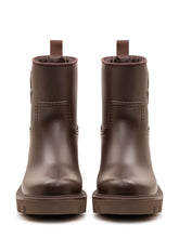 MONCLER - Stivali Kickstream Rainboots - Marrone - LIDIASHOPPING® - Official Website