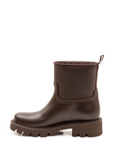 MONCLER - Stivali Kickstream Rainboots - Marrone - LIDIASHOPPING® - Official Website
