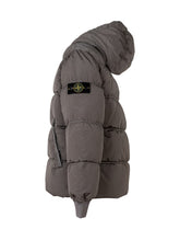 STONE ISLAND KIDS - Short Hooded Parka - Green - LIDIASHOPPING® - Official Website
