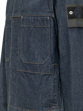 STONE ISLAND - Hooded Outerwear with Buttons - Blue - LIDIASHOPPING® - Official Website