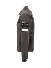 STONE ISLAND - Giacca Corta con Tasche Frontali - Marrone - LIDIASHOPPING® - Official Website
