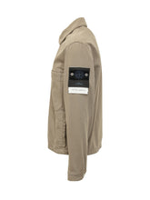 STONE ISLAND - Jacket with Two Patch Pockets - Beige - LIDIASHOPPING® - Official Website