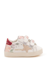 GOLDEN GOOSE KIDS - Baby School Sneaker con Doppio Strap - Bianco - LIDIASHOPPING® - Official Website