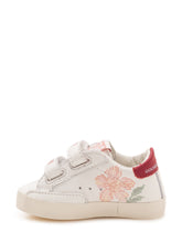 GOLDEN GOOSE KIDS - Baby School Sneaker con Doppio Strap - Bianco - LIDIASHOPPING® - Official Website