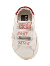 GOLDEN GOOSE KIDS - Baby School Sneaker con Doppio Strap - Bianco - LIDIASHOPPING® - Official Website
