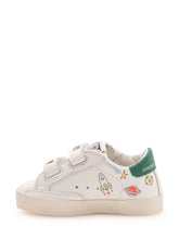 GOLDEN GOOSE KIDS - Baby School Sneaker con Doppio Strap - Bianco - LIDIASHOPPING® - Official Website