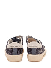 GOLDEN GOOSE KIDS - May School Sneaker con Doppio Strap - Blu - LIDIASHOPPING® - Official Website