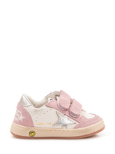 GOLDEN GOOSE KIDS - Ball Star Sneaker con Doppio Strap - Rosa - LIDIASHOPPING® - Official Website
