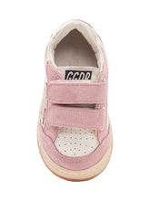 GOLDEN GOOSE KIDS - Ball Star Sneaker con Doppio Strap - Rosa - LIDIASHOPPING® - Official Website