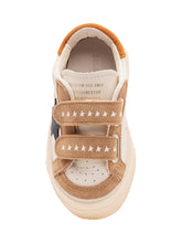 GOLDEN GOOSE KIDS - May School Sneaker con Doppio Strap - Bianco - LIDIASHOPPING® - Official Website