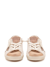 GOLDEN GOOSE KIDS - Super Star Sneaker con Glitter - Bianco - LIDIASHOPPING® - Official Website