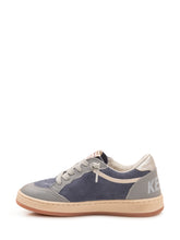 GOLDEN GOOSE KIDS - Ball Star Sneaker con Pannelli - Blu - LIDIASHOPPING® - Official Website