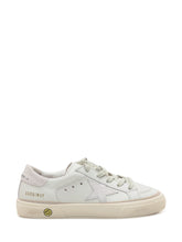 GOLDEN GOOSE KIDS - May Sneaker - Bianco - LIDIASHOPPING® - Official Website