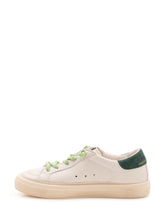GOLDEN GOOSE KIDS - May Sneaker con Lacci a Contrasto - Bianco - LIDIASHOPPING® - Official Website
