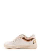 GOLDEN GOOSE KIDS - Ball Star Sneaker con Stella Glitterata - Bianco - LIDIASHOPPING® - Official Website