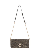 PINKO - Borsa Click Soft Horizon con Strass - Multicolore - LIDIASHOPPING® - Official Website