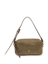 PINKO - Borsa Trittico con Micro Applicazioni - Verde - LIDIASHOPPING® - Official Website