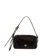 PINKO - Trittico Bag with Micro Applications - Black - LIDIASHOPPING® - Official Website