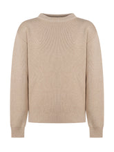 GOLDEN GOOSE KIDS - Crewneck Sweater - Beige - LIDIASHOPPING® - Official Website