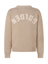 GOLDEN GOOSE KIDS - Crewneck Sweater - Beige - LIDIASHOPPING® - Official Website