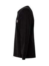 STONE ISLAND KIDS - T-shirt a Maniche Lunghe con Logo - Nero - LIDIASHOPPING® - Official Website