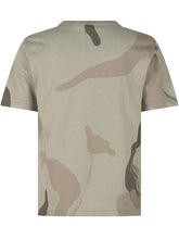 STONE ISLAND KIDS - T-shirt con Stampa Astratta e Scritta Frontale - Verde - LIDIASHOPPING® - Official Website