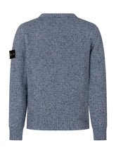 STONE ISLAND KIDS - Maglia Girocollo - Blu - LIDIASHOPPING® - Official Website