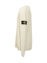 STONE ISLAND KIDS - Maglia Girocollo Testurizzata - Bianco - LIDIASHOPPING® - Official Website