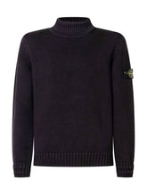 STONE ISLAND KIDS - Maglia Collo Alto - Nero - LIDIASHOPPING® - Official Website