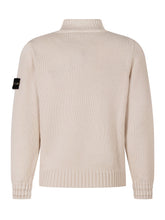 STONE ISLAND KIDS - Maglia Collo Alto - Bianco - LIDIASHOPPING® - Official Website