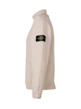 STONE ISLAND KIDS - Maglia Collo Alto - Bianco - LIDIASHOPPING® - Official Website