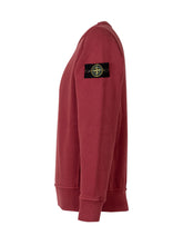 STONE ISLAND KIDS - Felpa Girocollo - Rosso - LIDIASHOPPING® - Official Website