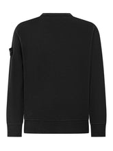 STONE ISLAND KIDS - Felpa Girocollo - Nero - LIDIASHOPPING® - Official Website