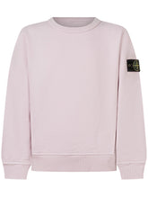 STONE ISLAND KIDS - Felpa Girocollo - Rosa - LIDIASHOPPING® - Official Website