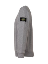 STONE ISLAND KIDS - Felpa Girocollo - Grigio - LIDIASHOPPING® - Official Website