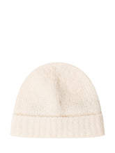 STONE ISLAND KIDS - Berretto Beanie - Bianco - LIDIASHOPPING® - Official Website