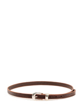 OUR LEGACY - Cintura Sottile con Fibbia ad Ardiglione - Marrone - LIDIASHOPPING® - Official Website