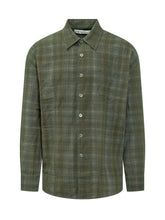 OUR LEGACY - Camicia Borrowed con Taschino - Verde - LIDIASHOPPING® - Official Website