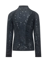 OUR LEGACY - Maglia Rider Popover a Collo Alto - Blu - LIDIASHOPPING® - Official Website