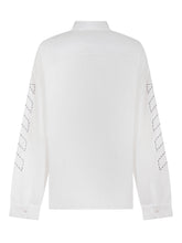 OFF-WHITE KIDS - Camicia Bookish - Bianco - LIDIASHOPPING® - Official Website
