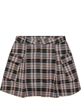OFF-WHITE KIDS - Minigonna a Pieghe con Motivo Check - Multicolore - LIDIASHOPPING® - Official Website