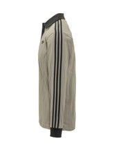 ADIDAS ORIGINALS - Long Sleeve Striped Polo - Green - LIDIASHOPPING® - Official Website