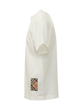 BURBERRY - T-shirt Seth a Maniche Corte - Bianco - LIDIASHOPPING® - Official Website