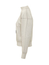 MARANT ÉTOILE - Moby Felpa con Logo Frontale - Grigio - LIDIASHOPPING® - Official Website