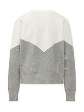 MARANT ÉTOILE - Houston Felpa con Logo Frontale - Bianco - LIDIASHOPPING® - Official Website