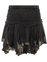 MARANT ÉTOILE - Gonna Fiala con Balze - Nero - LIDIASHOPPING® - Official Website