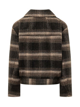 MARANT ÉTOILE - Galeane Cardigan a Quadri con Frange - Marrone - LIDIASHOPPING® - Official Website