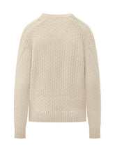 MARANT ÉTOILE - Pullover Karol con Lavorazione Intrecciata - Bianco - LIDIASHOPPING® - Official Website