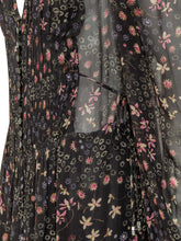 MARANT ÉTOILE - Florel Abito Corto con Stampa Floreale - Nero - LIDIASHOPPING® - Official Website